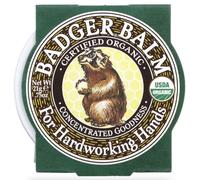 Badger Mini Hardworking Hands Balm, Mild Scent Of Sweet Birch and Wintergreen Oils, For Smoother Skin, With Vitamin E, 21g