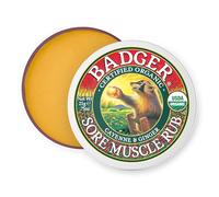 Badger Muscle Rub Organic Certified Organic Cayenne & Ginger Soothes & Relaxes 21g