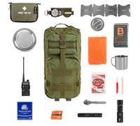 Badger Outdoor Assault Recon 40 l Olive Large V2 Bug Out Bag - with equipment