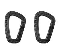 Badger Outdoor CAR-16 Carabiner Black - 2 pcs.