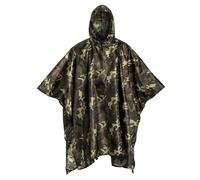 Badger Outdoor Rain Poncho Ripstop - Woodland