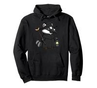 Badger Plague Doctor Gothic Victorian Style Pullover Hoodie