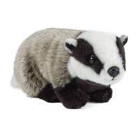 Badger Plush Soft Toy Animal Teddy. 10 year guarantee. Wild Life Gift. 20cm L