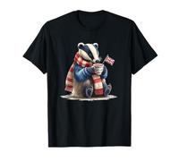 Badger Scarf for Adults and Kids T-Shirt
