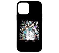 Badger Scientist Laboratory Mascot Graphic Case for iPhone 12 mini
