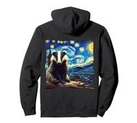 Badger Starry Night Badger Pullover Hoodie