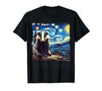 Badger Starry Night Badger T-Shirt