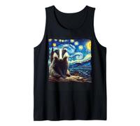Badger Starry Night Badger Tank Top