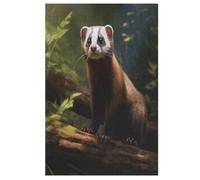 Badger Wooden Jigsaw Puzzles 1000 Pieces Family Activity Puzzle Educational Games for Adults And Kids Age 12 Years Up 78×53cm