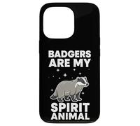 Badgers Are My Spirit Animal Case for iPhone 13 Pro