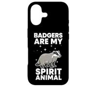 Badgers Are My Spirit Animal Case for iPhone 17