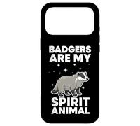Badgers Are My Spirit Animal Case for iPhone 17 Pro Max