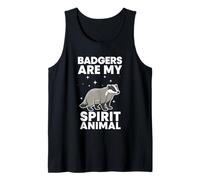 Badgers are My Spirit Animal Tank Top