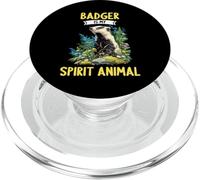 Badgers Badger is my spirit animal PopSockets PopGrip for MagSafe