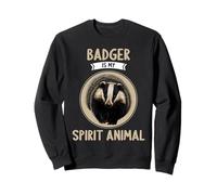 Badgers Badger is my spirit animal Sweatshirt