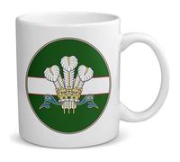 Badges On Mugs The Royal Regiment of Wales - Personalised Mug