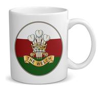 Badges On Mugs The Welch Regiment - Personalised Mug