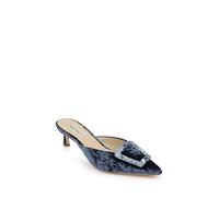 Badgley Mischka Women's Abigayl Mule, French Blue, 4 UK