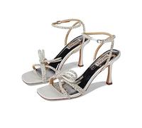 Badgley Mischka Women's Effie Heeled Sandal, Soft White, 4.5 UK