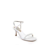 Badgley Mischka Women's Jolie Heeled Sandal, Soft White, 4.5 UK