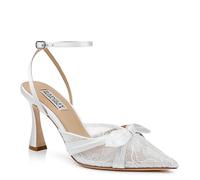 Badgley Mischka Women's Josie Pump, Soft White, 7 UK