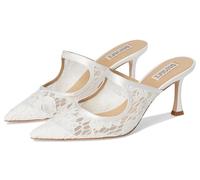 Badgley Mischka Womens Oaklyn, Soft Soft White, 11