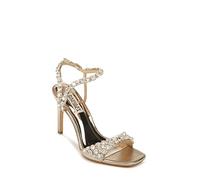 Badgley Mischka womens OlympiaHeeled Sandal, Champagne Metallic, 5