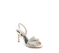 Badgley Mischka Women's Rennie Heeled Sandal, Soft White, 6.5 UK