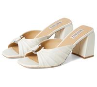 Badgley Mischka Women's Vayla Heeled Sandal, Soft White, 7 UK