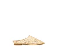 Badgley Mischka Yumi sequin-embellished mules - Gold 6-7-8-9