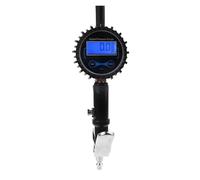 BADIKA Digital tire pressure gauge Digital Air Compressor L+C+D Display Tire Inflator pistol Aluminum Alloy Air Line Clip-on Tyre Pump for Motorcycle Bicycle Auto
