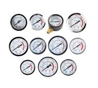 BADIKA Dry Pressure Gauge 1pc Y40/Y50 Pressure Gauge 0-180PSI Gaes Water Fuel Liquids Meter Pressure Gauge Accurate Pressure Monitorsing For Air Compressor(G)