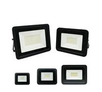 BADIKA Floodlight 1pcs 110V/220V L+E+D Flood Light 100W 50W 30W 20W 10W Outdoor Water.proof Reflector Spotlight Street Light Wall Lamp Garden Lighting Cold Light-6000K(110V(95V-145V),30W)