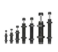 BADIKA Hydraulic Shock Absorber Air Buffer 1pcs AC Oil buffer Pneumatic Hydraulic Shock Absorber Damper AC0806 AC1005 AC1008 AC1210 AC1410 AC1412 AC1415 AC1416 AC1425 AC2580(AC2050,-3 Low speed)