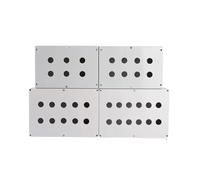 BADIKA Push Button Switch Control Station Box 1Pcs Button Box F ole 8 Wole 10 Hole Water.proof Box Plastic Case Button Switch Control Box 22mm Power Box(10 hole 263X185X95mm)