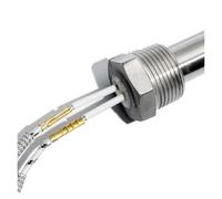 BADIKA Thread Cartridge Heater Thread Cartridge Heater Heating ElementDN15 (1/2") for Water or Liquid(220V,DN15 12X200mm 1000W)