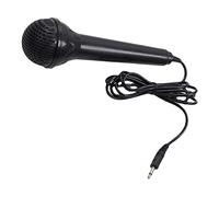 Badiman Microphone 3.5 Mm Jack Black for Electric Piano Music Keyboard Beginners