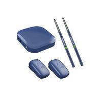 Badiman Portable Set Electric Set Pocket Drum Set Electronic Drum Set for Ama, Blue professional