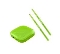 Badiman Portable Set Electric Set Pocket Drum Set Electronic Drum Set for Ama, Green basic version