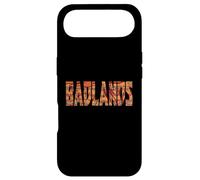 Badlands Colorful Rock Formations Classic Bold Lettering Case for iPhone Air