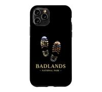 Badlands National Park Hike Hiking Boot Print Souvenir Case for iPhone 11 Pro