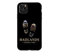 Badlands National Park Hike Hiking Boot Print Souvenir Case for iPhone 11 Pro Max