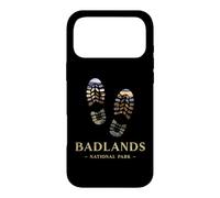 Badlands National Park Hike Hiking Boot Print Souvenir Case for iPhone 17 Pro Max