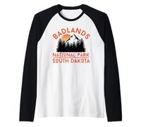 Badlands National Park Raglan Baseball Tee