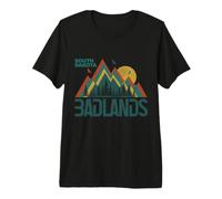 Badlands National Park South Dakota Vintage Pride Premium T-Shirt