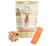 BADLANDS RANCH - Superfood Bite, Freeze-Dried Raw Dog Treats - Protein Rich, Train & Reward, Traceable Single Ingredient by Katherine Heigl (Wild Salmon)
