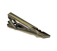 BadmenHome Super Hero Collection Bat Tie Clip Men’s Classic Formal Occasions Tie Clip, brass