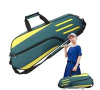 Badminton Bag 3 Rackets - Large Badminton Bag, Racket Bag | Tennis Protection Bag, Badminton Racket Storage Bag, Sports Bag for Travel, Teens, Men, Women