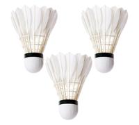 Badminton Balls - 3 Pieces Duck High Speed Shuttlecocks, Durable Badminton Shuttle Cocks For Training And Matches Sports Accessories | For Men Women Family Indoor Outdoor Game Practice