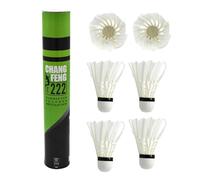 Badminton Birdi e, 12pack Professional Duck Feather Badminton Shuttlecocks Feather Ball, Feather Training Shuttle Balls Set With Great Durability Stability & Balance For Professional Training